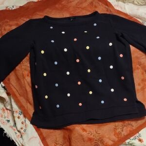 Talbots Navy Sweater